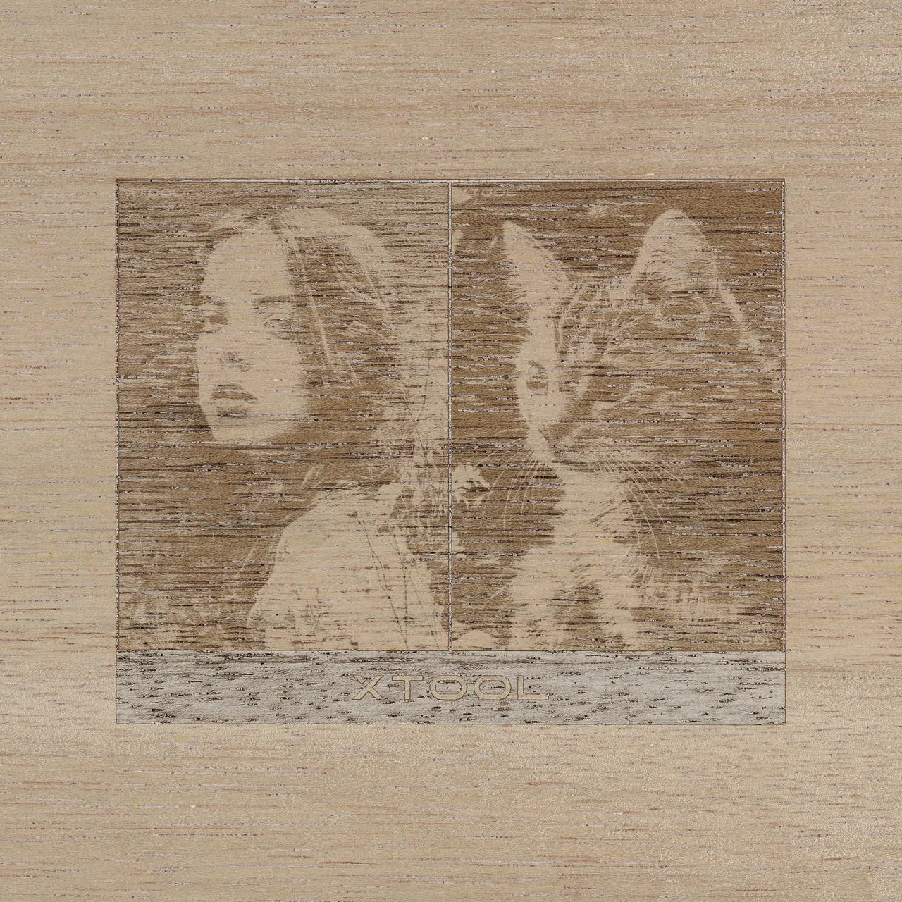 1/8"(3mm) Terminalia Plywood test grid
