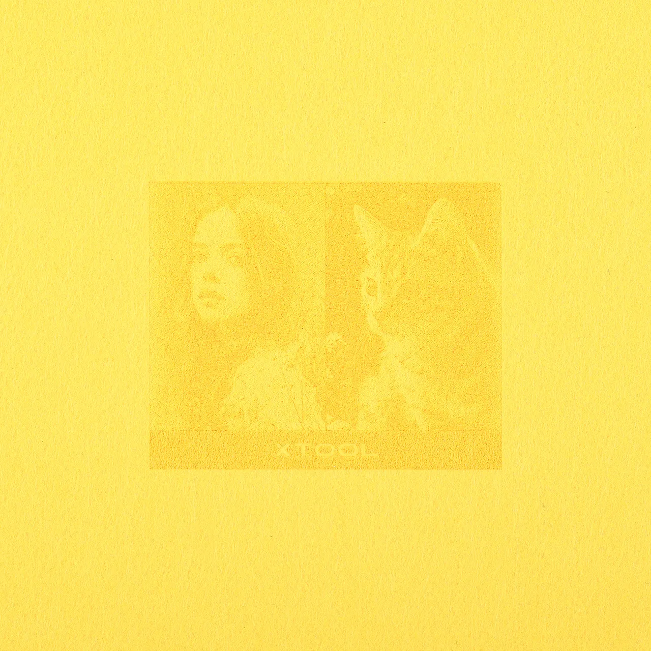 1/8"(3mm) Yellow Felt test grid