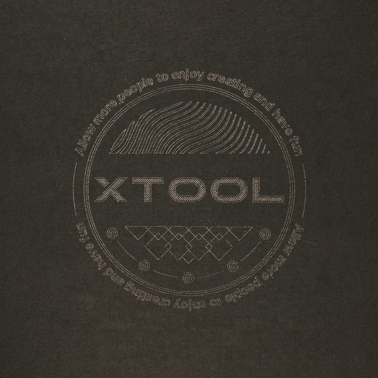 Grey Cardstock Mounted Black Kraft Paper-4.4oz(150g) test grid