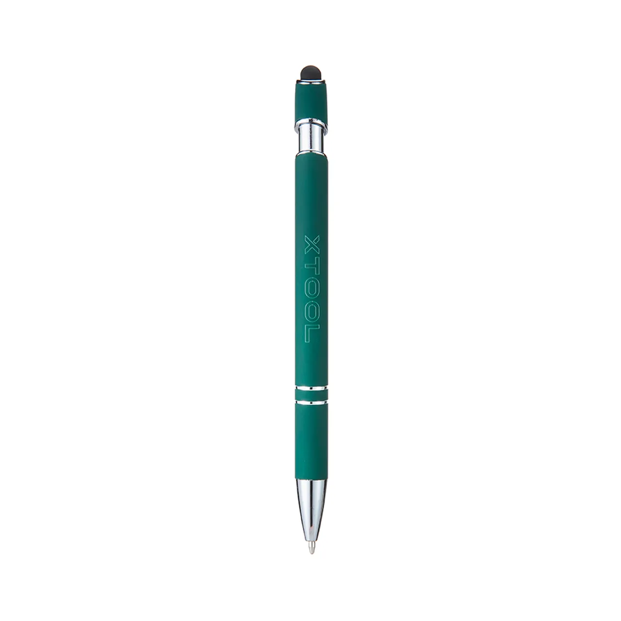 Dark Green Ballpoint Pens with Stylus test grid