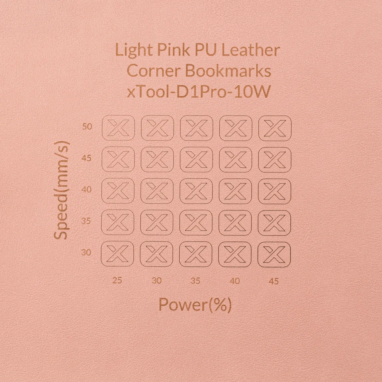 PU Leather Corner Bookmarks_Heart Pale Pink test grid