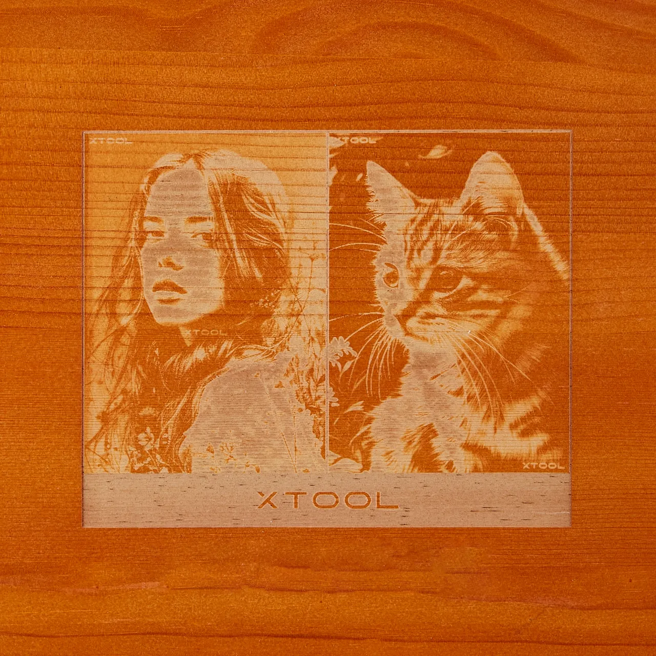 Wooden Photo Frame test grid