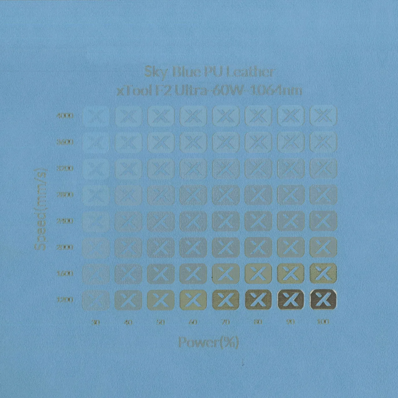 PU Leather Corner Bookmarks_Fan Sky Blue test grid