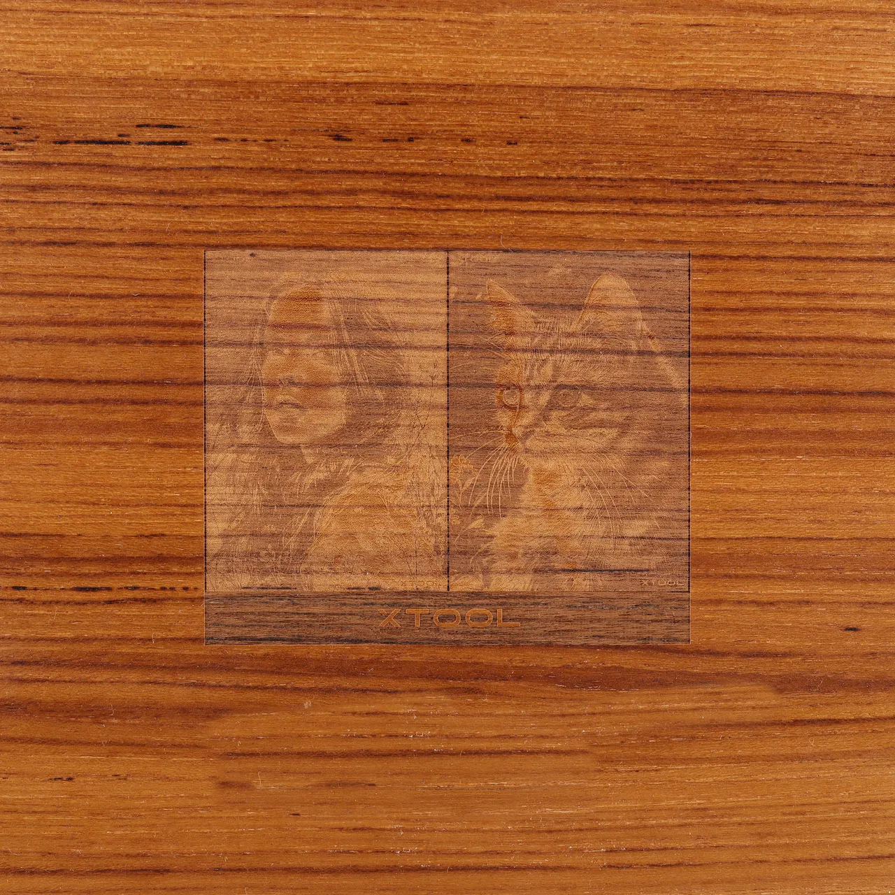 Varnished Teak test grid
