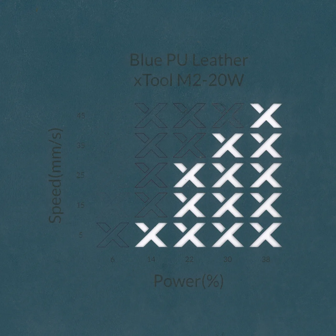 Blue PU Leather Magnetic Phone Wallet test grid