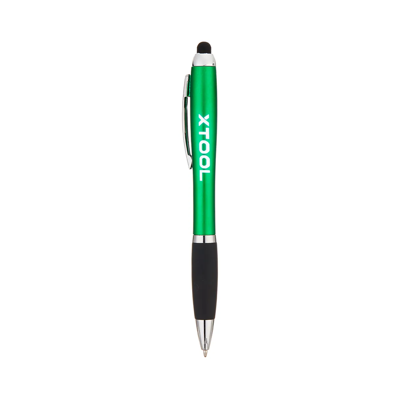 Green Stylus Ballpoint Pens With LED Light test grid