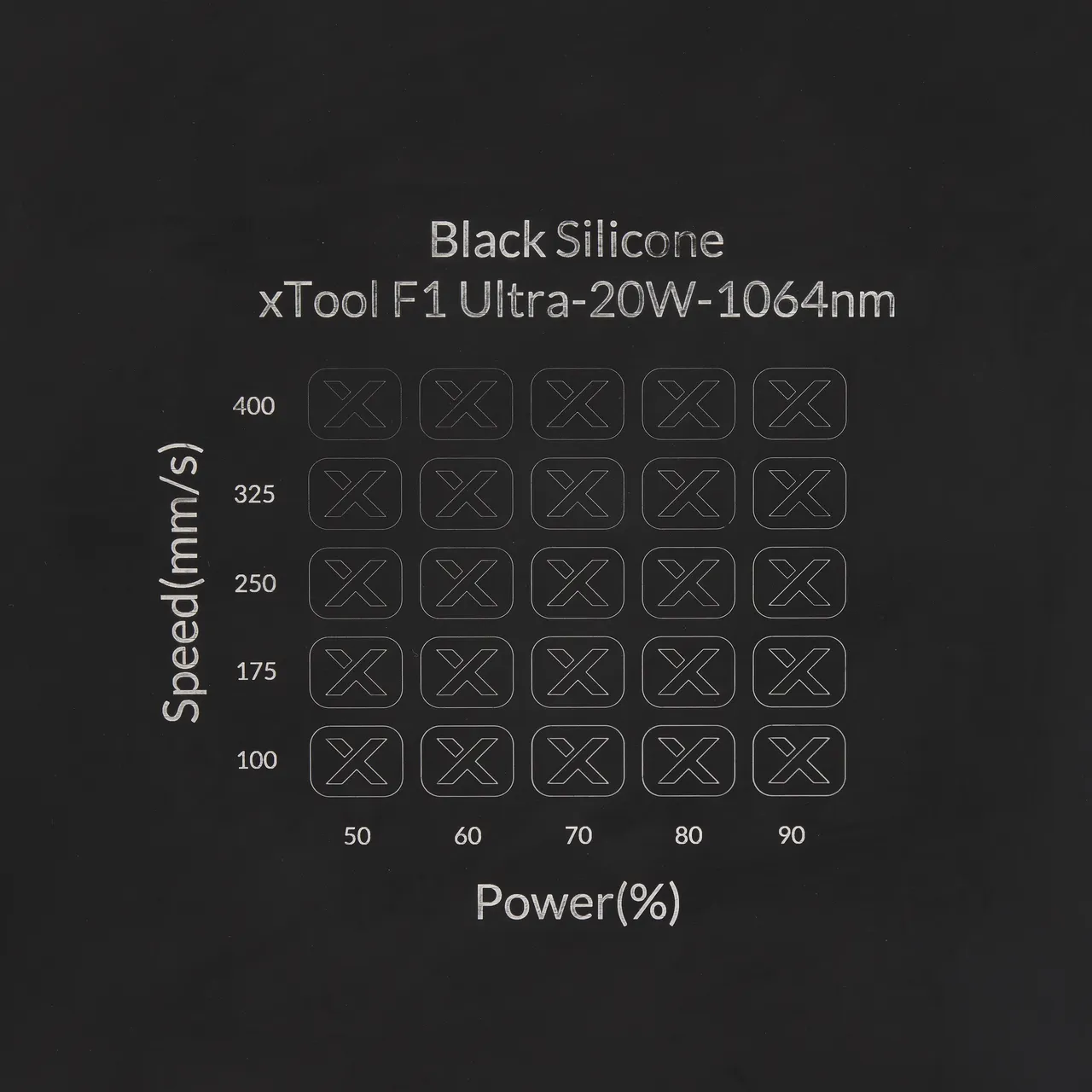 Black Silicone Watch Bands test grid