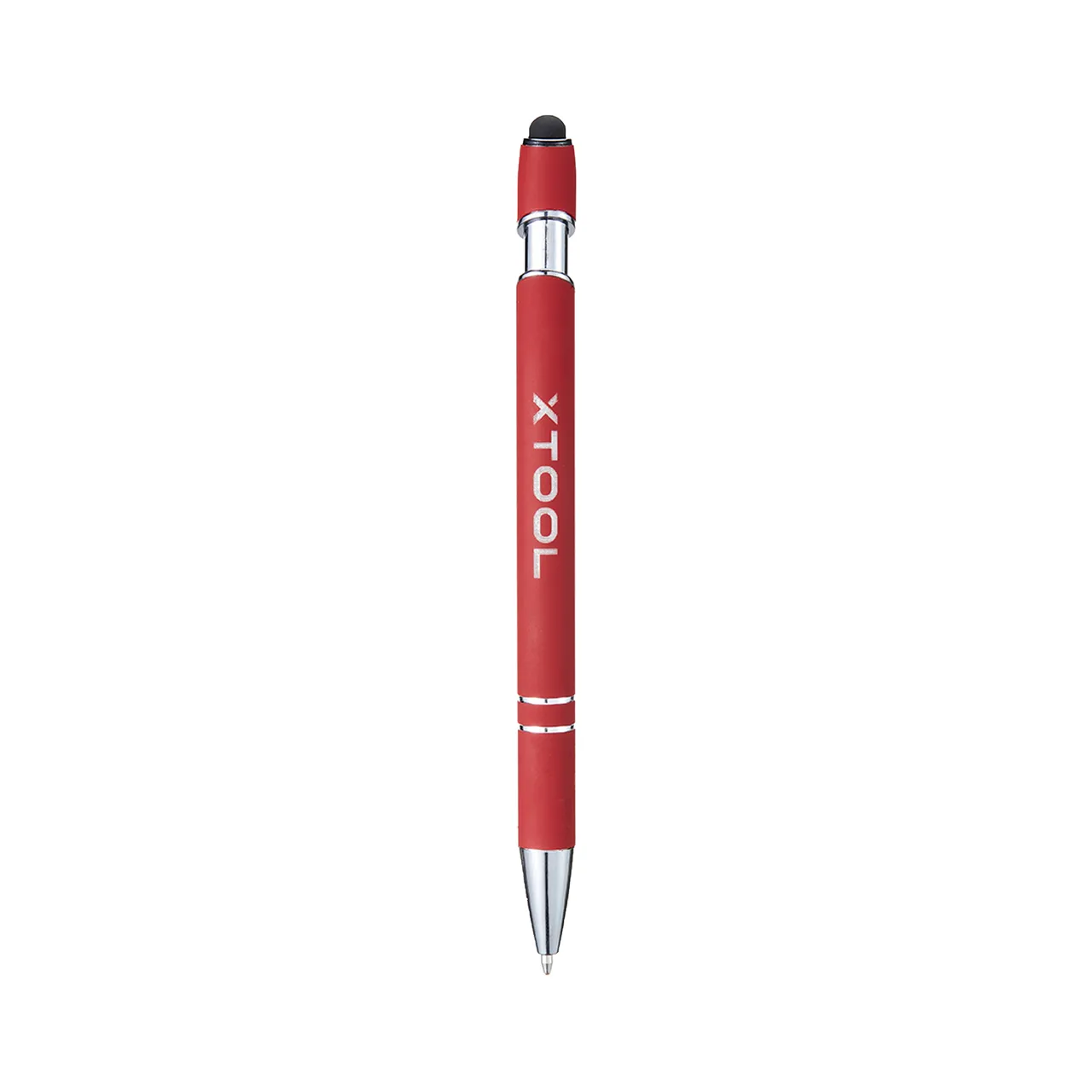 Wine Red Ballpoint Pens with Stylus test grid