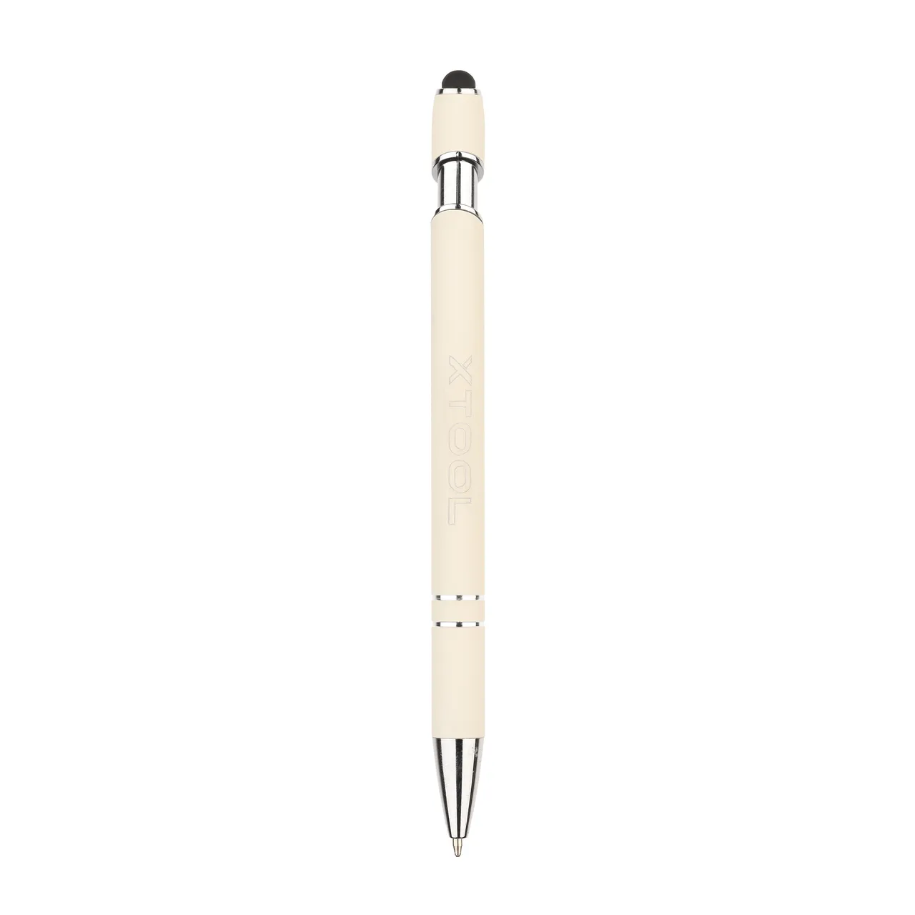 Creamy White Ballpoint Pens with Stylus test grid
