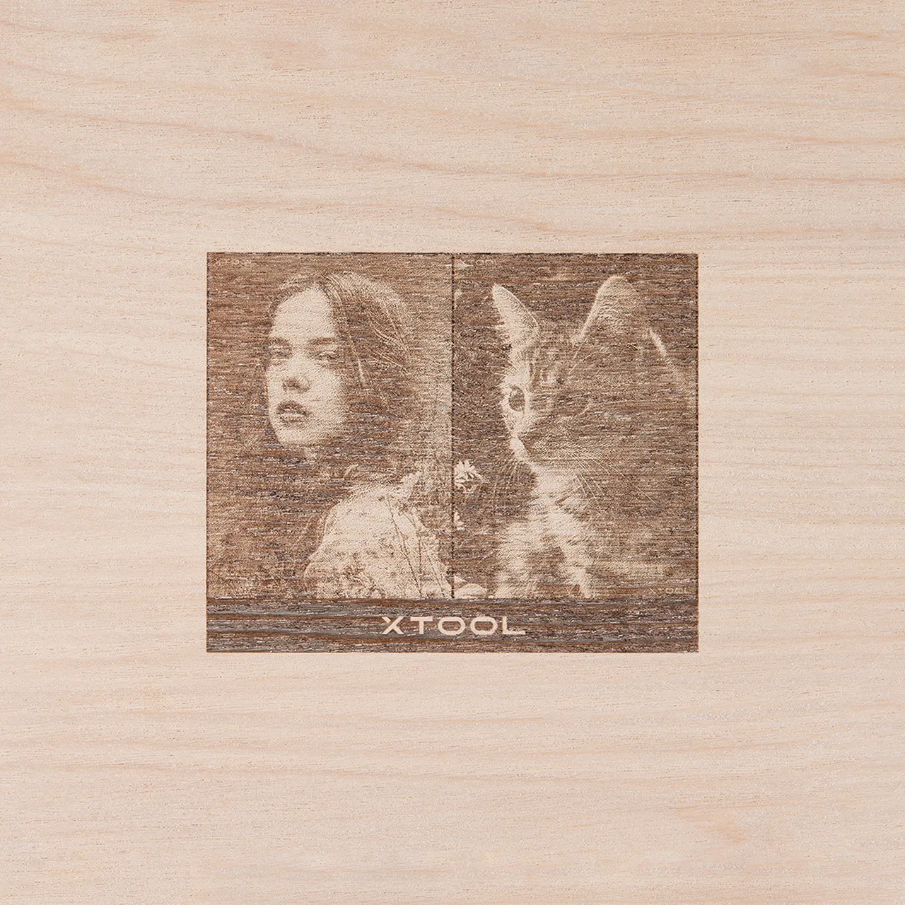 1/8"(3mm) Ash Plywood test grid