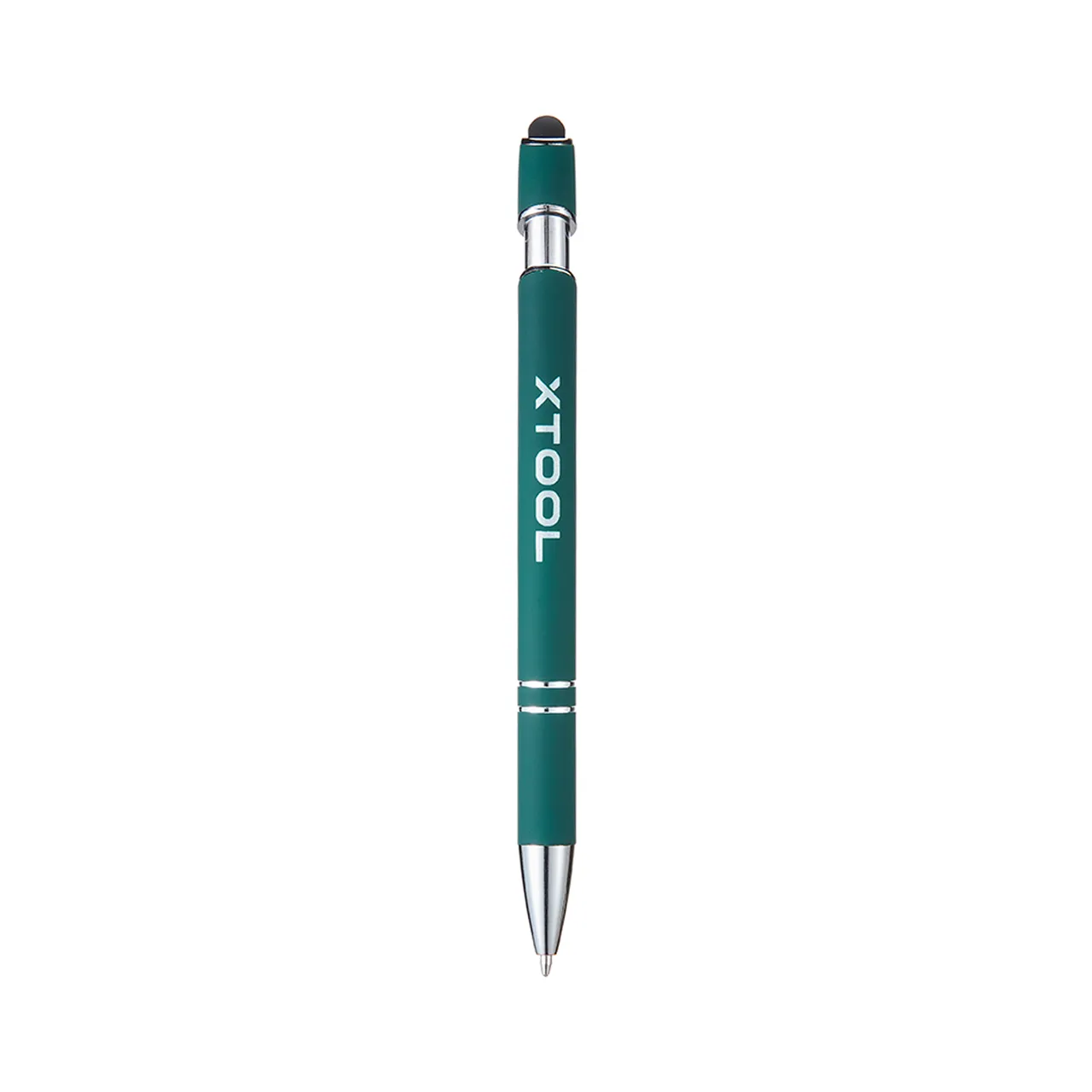 Dark Green Ballpoint Pens with Stylus test grid