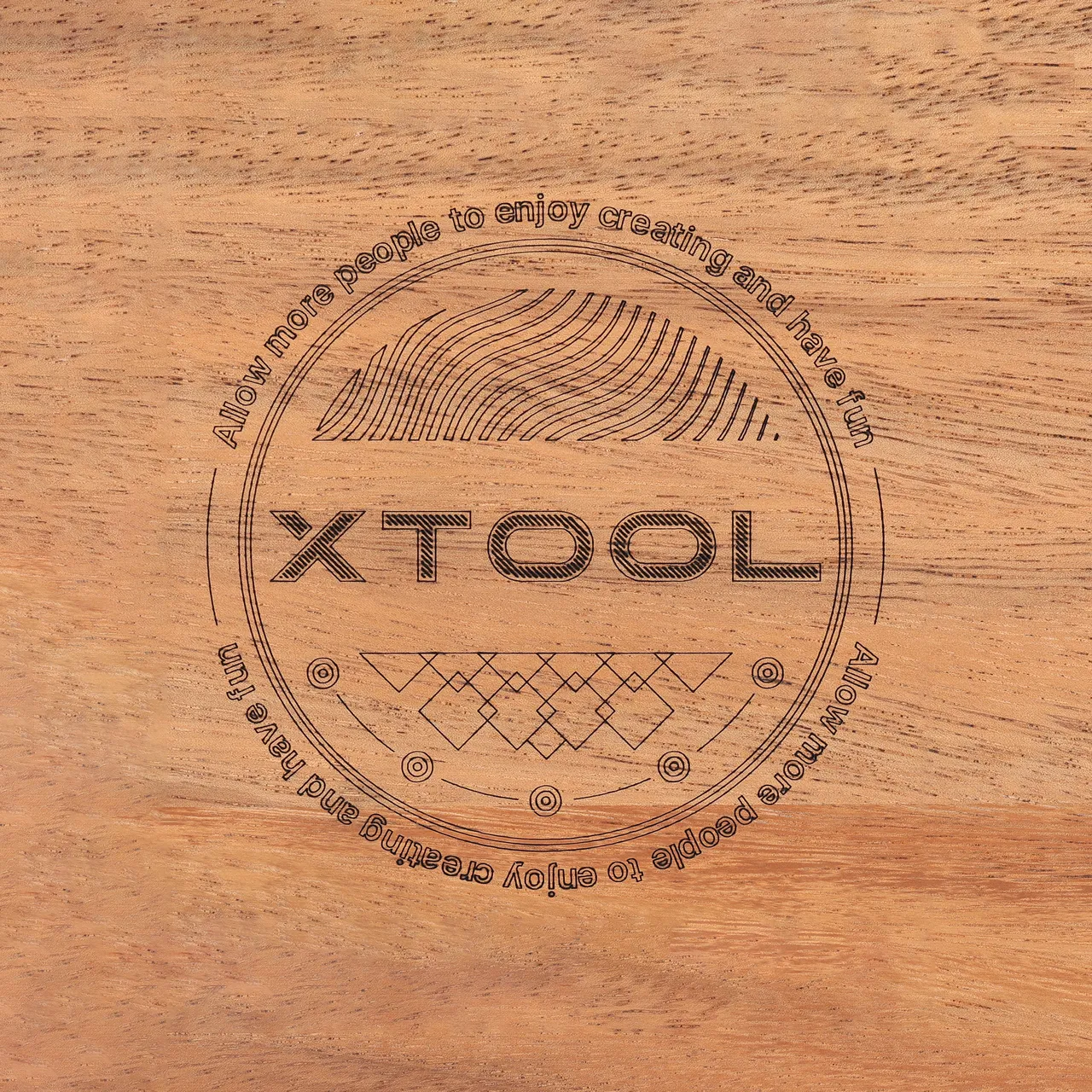Wood Wax Oil Coated Light Walnut test grid