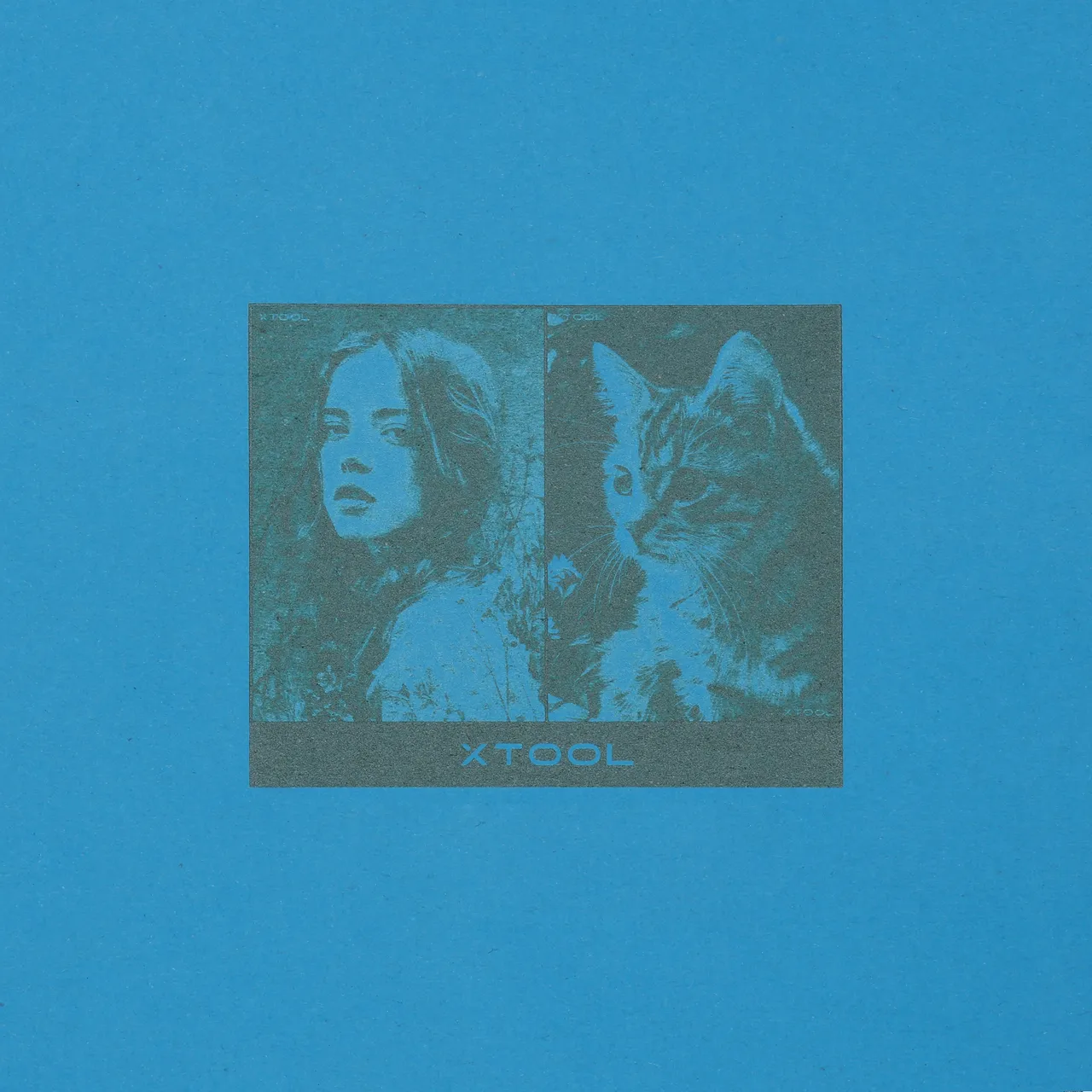 Blue Cardstock-9oz(300g) test grid