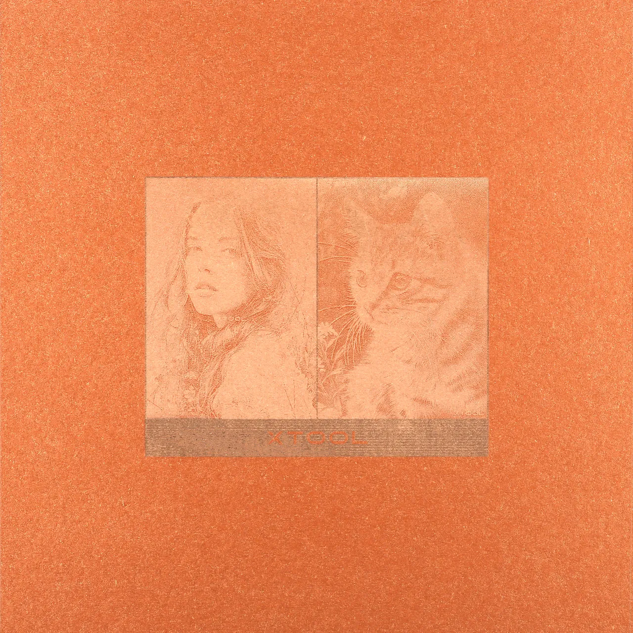 Bronze Shimmer Paper-7oz(250g) test grid