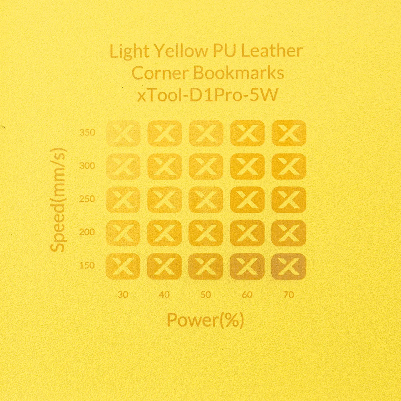 PU Leather Corner Bookmarks_Heart Pale Yellow test grid