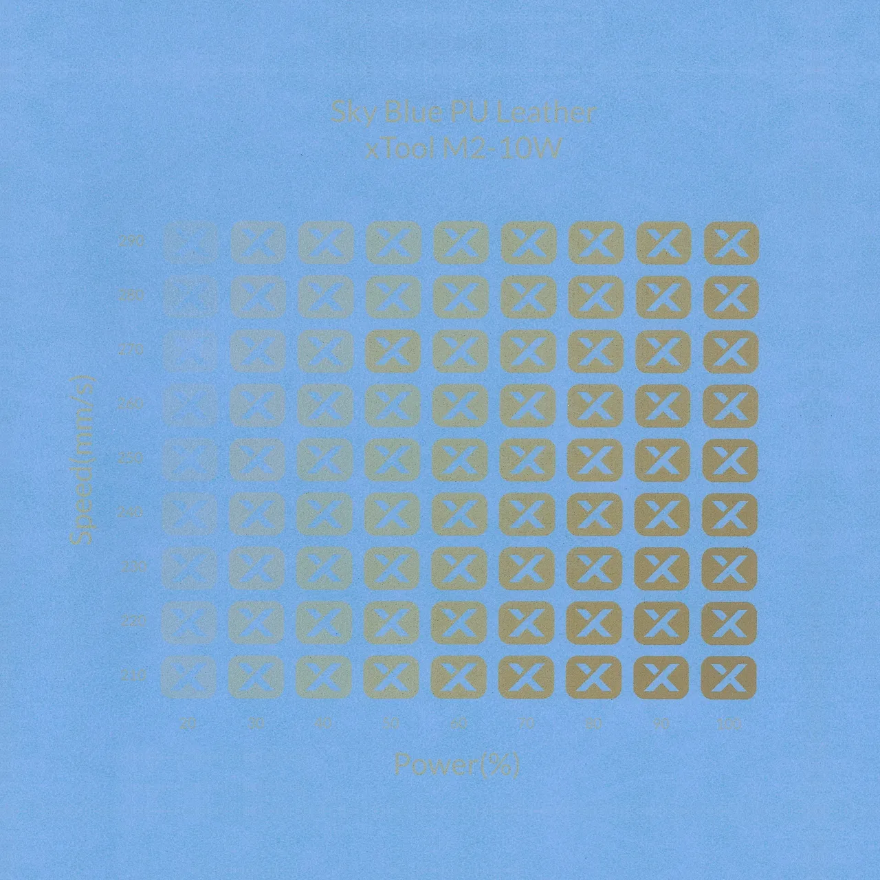 PU Leather Corner Bookmarks_Fan Sky Blue test grid