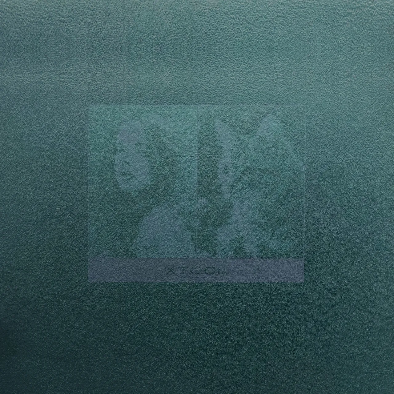 Green PU Leather test grid