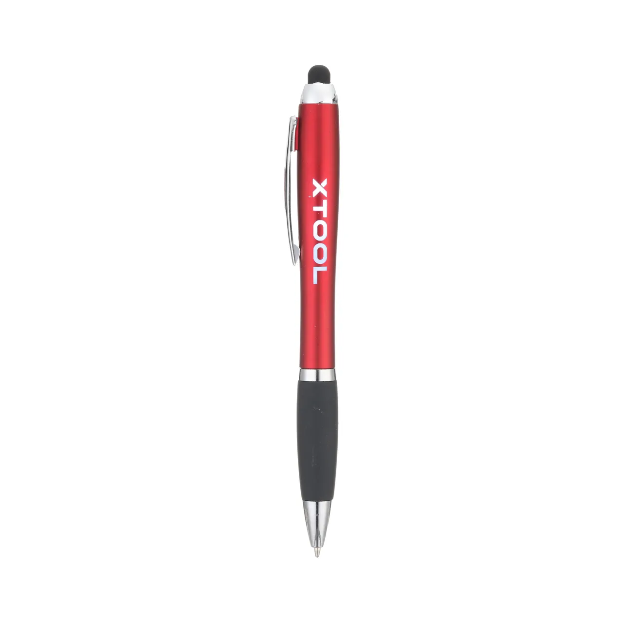Red Stylus Ballpoint Pens With LED Light test grid