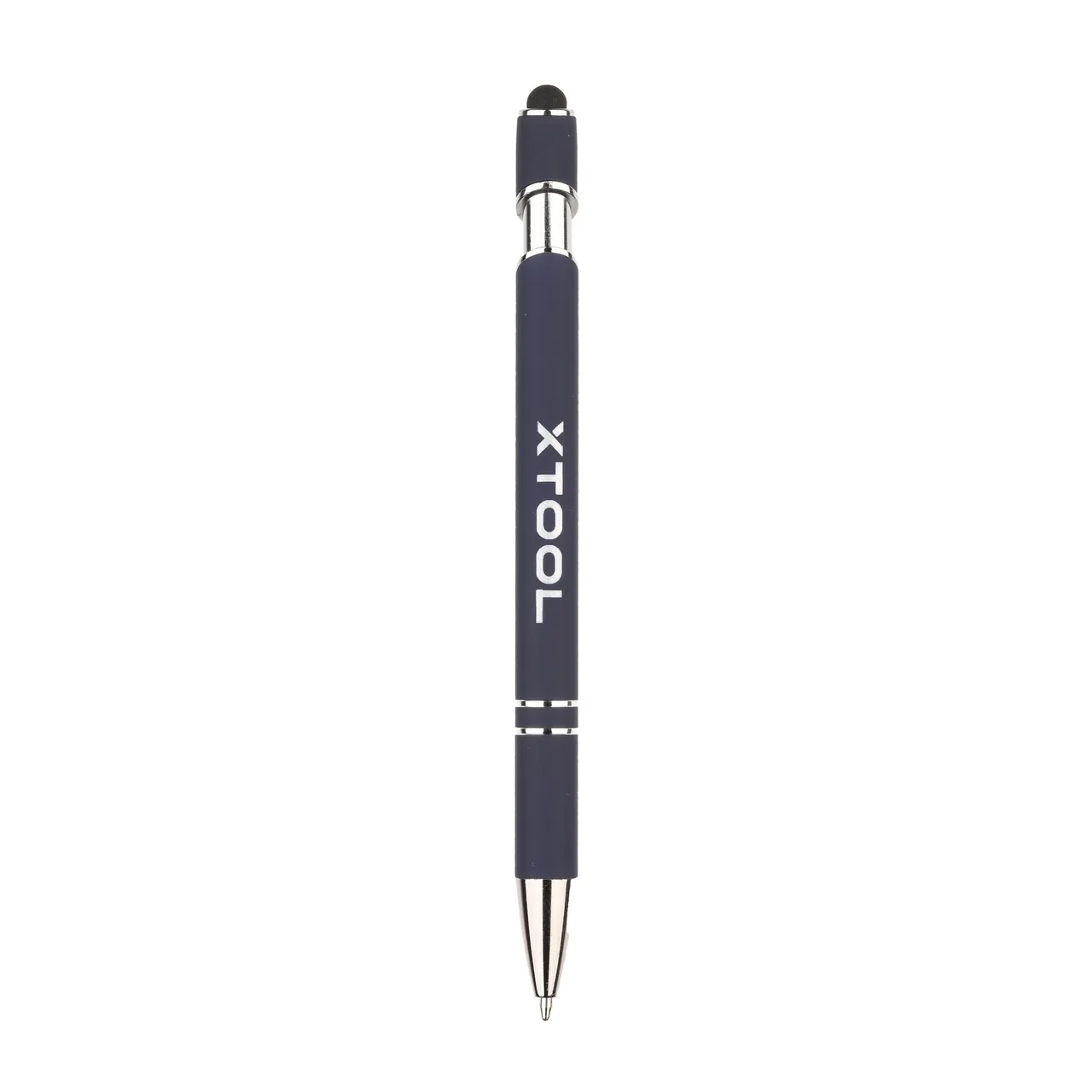 Navy Ballpoint Pens with Stylus test grid