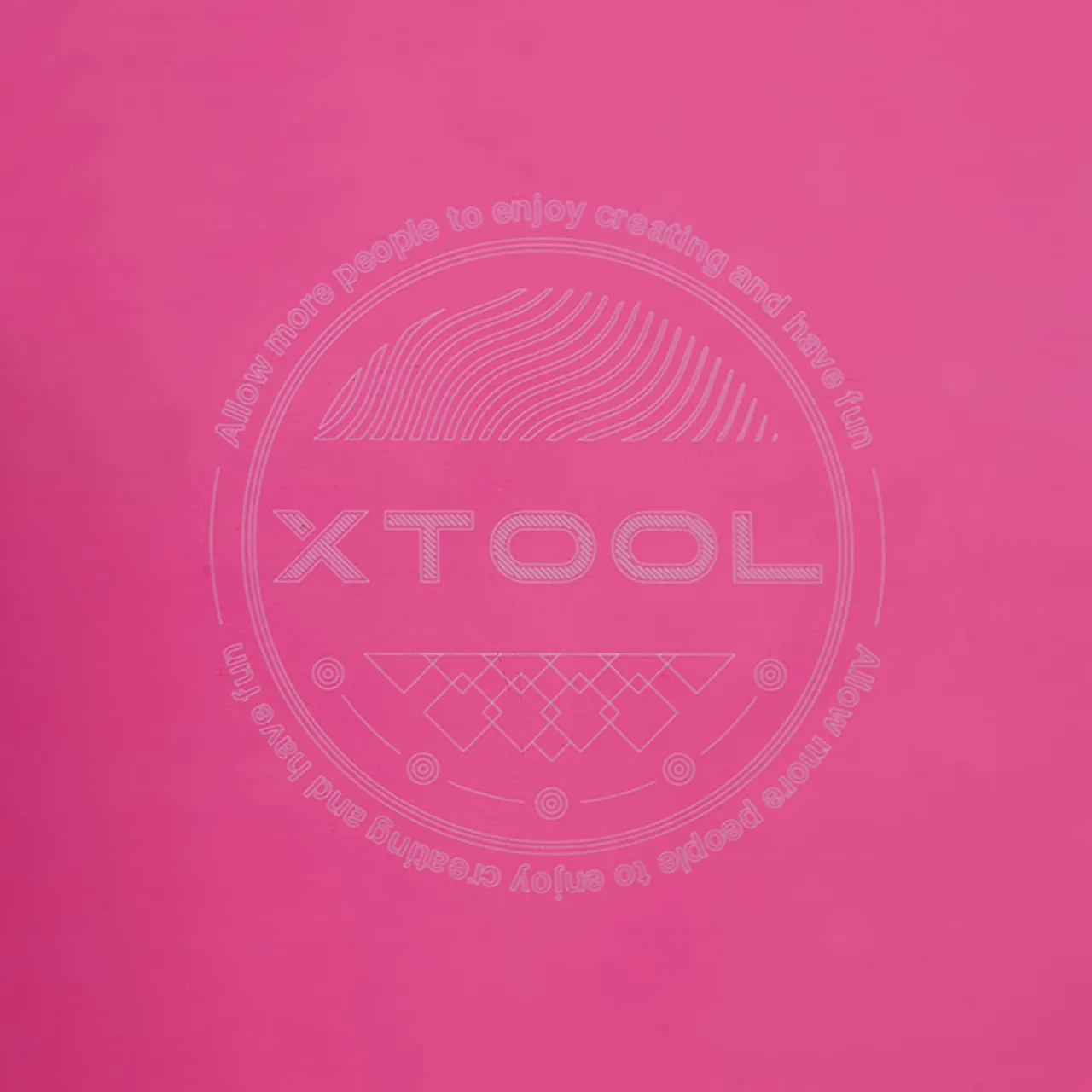 3/64"(1mm) Pink Anodized Aluminum test grid