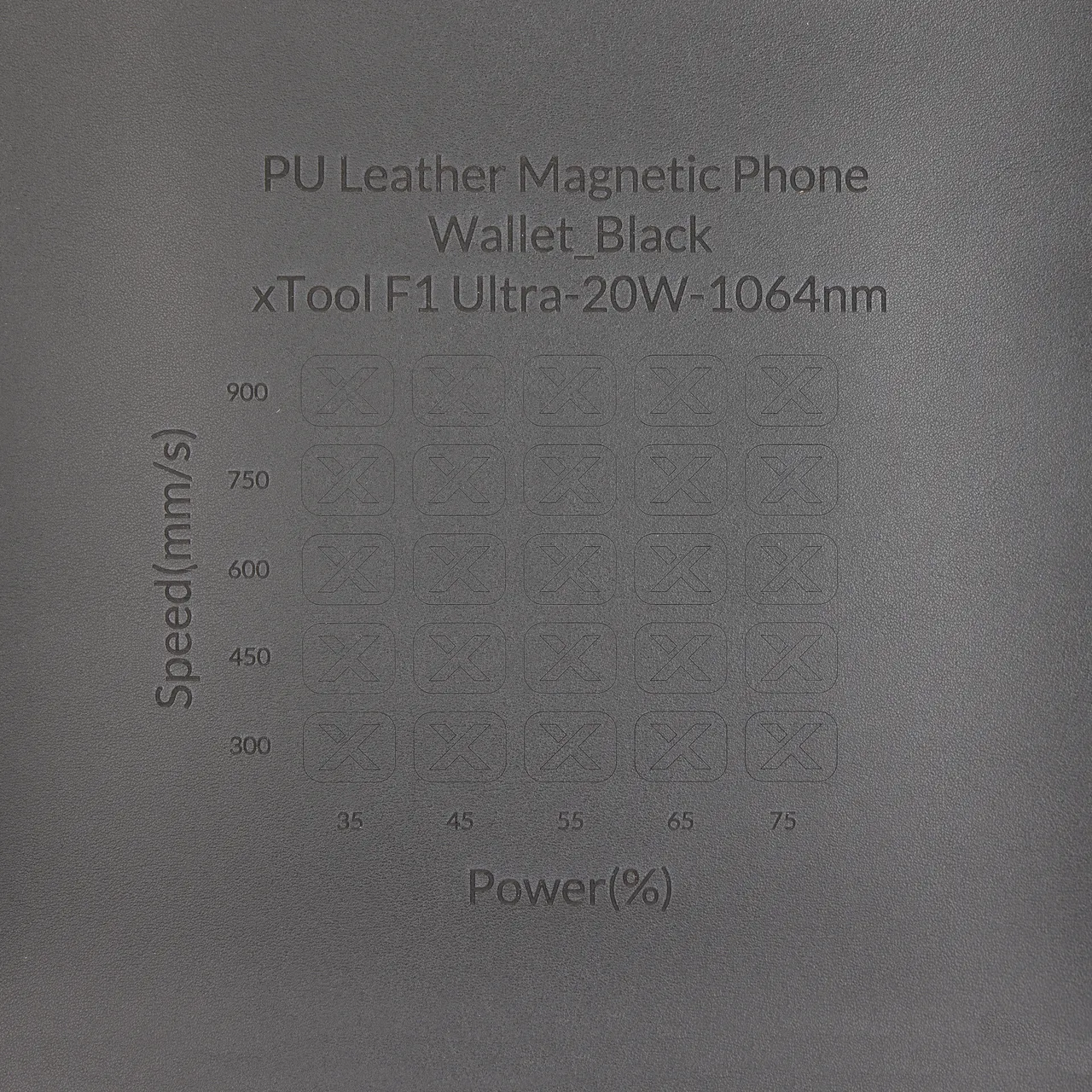Black PU Leather Magnetic Phone Wallet