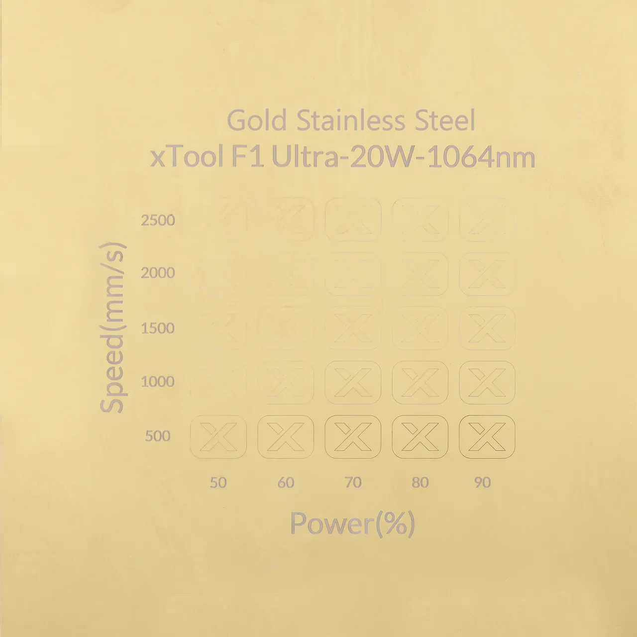 18K Gold Plated Rectangle Pendant