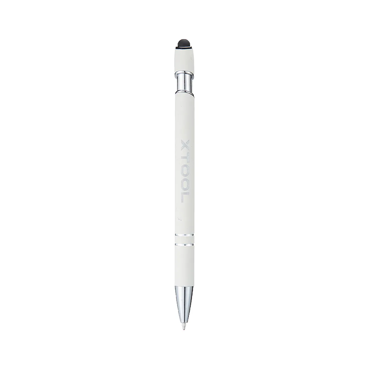 Creamy White Ballpoint Pens with Stylus test grid