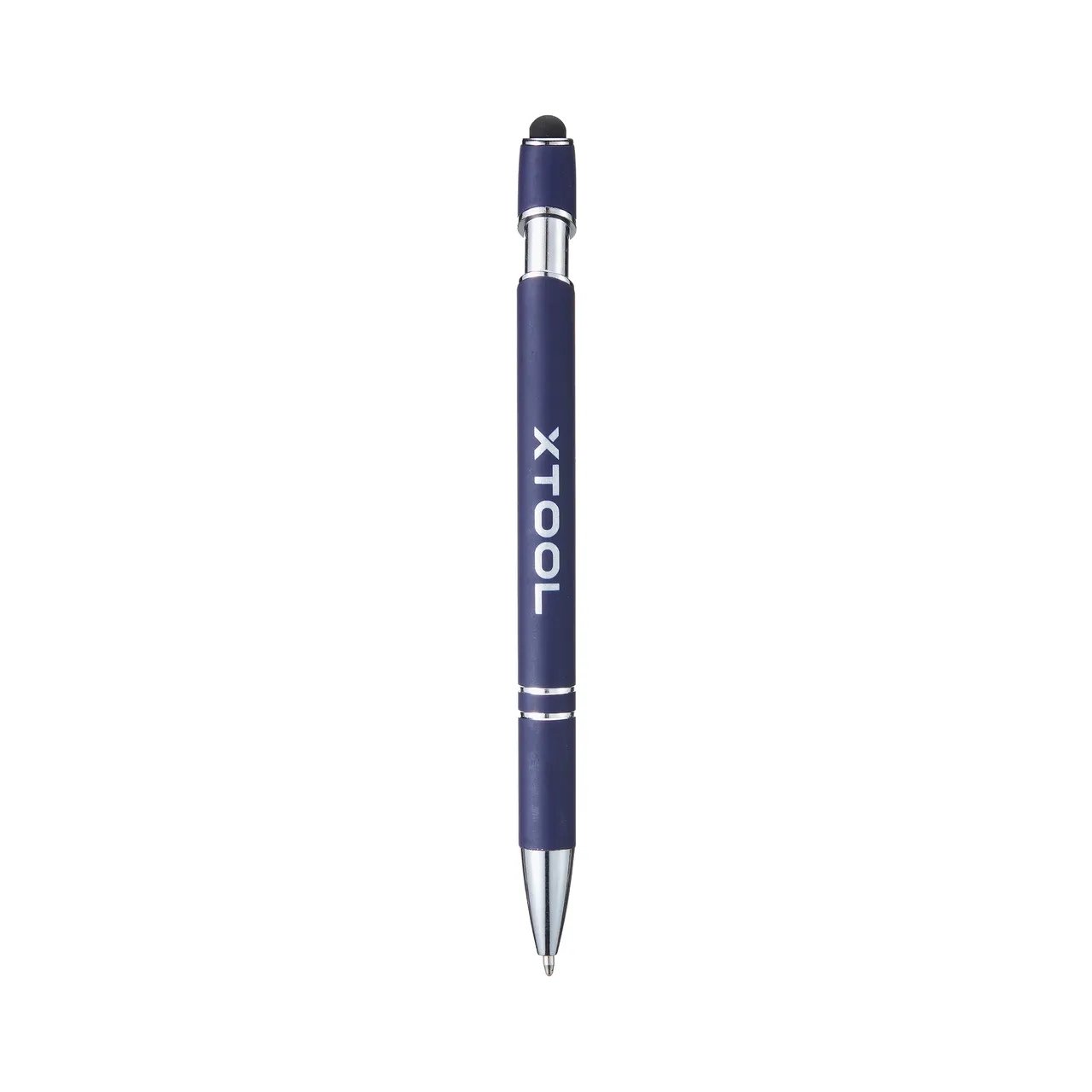 Navy Ballpoint Pens with Stylus test grid