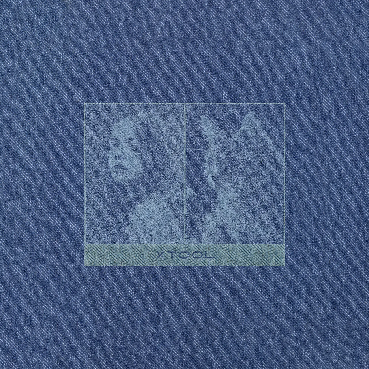 Sky Blue Denim-6oz(200g) test grid