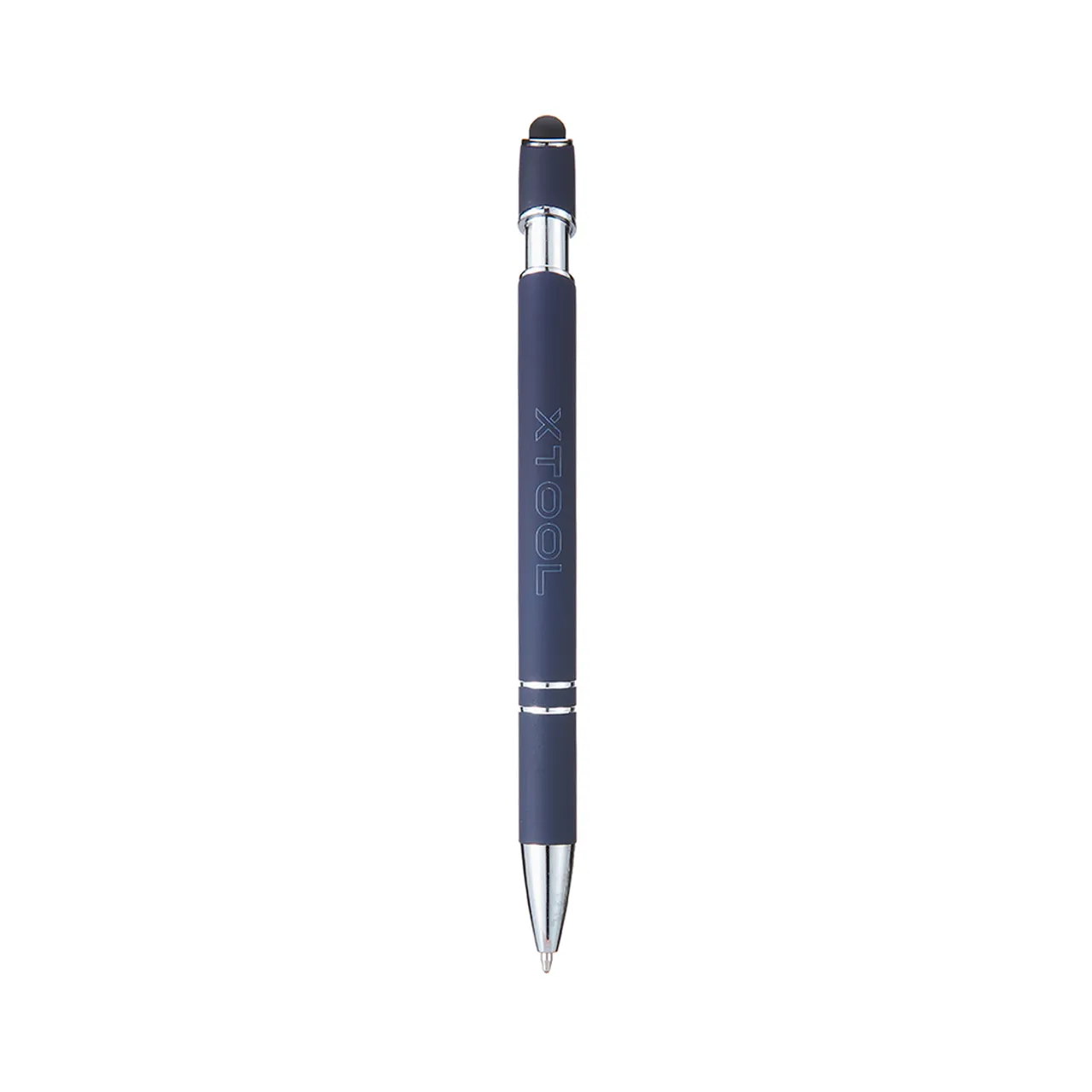 Navy Ballpoint Pens with Stylus test grid