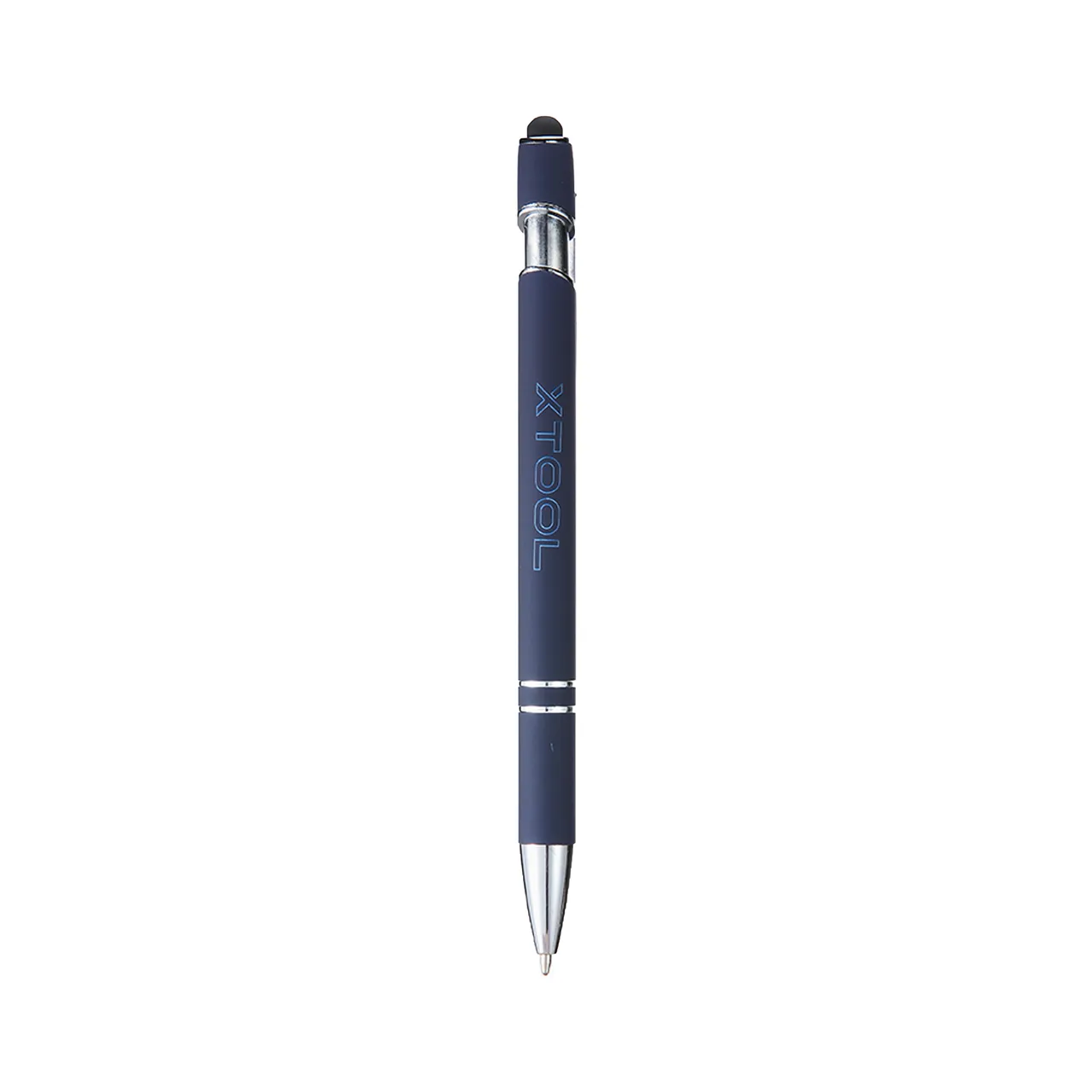 Navy Ballpoint Pens with Stylus test grid
