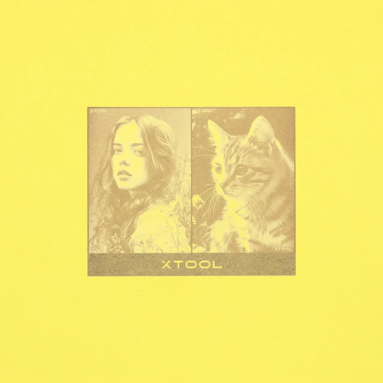 Lemon Yellow Cardstock-9oz(300g) test grid