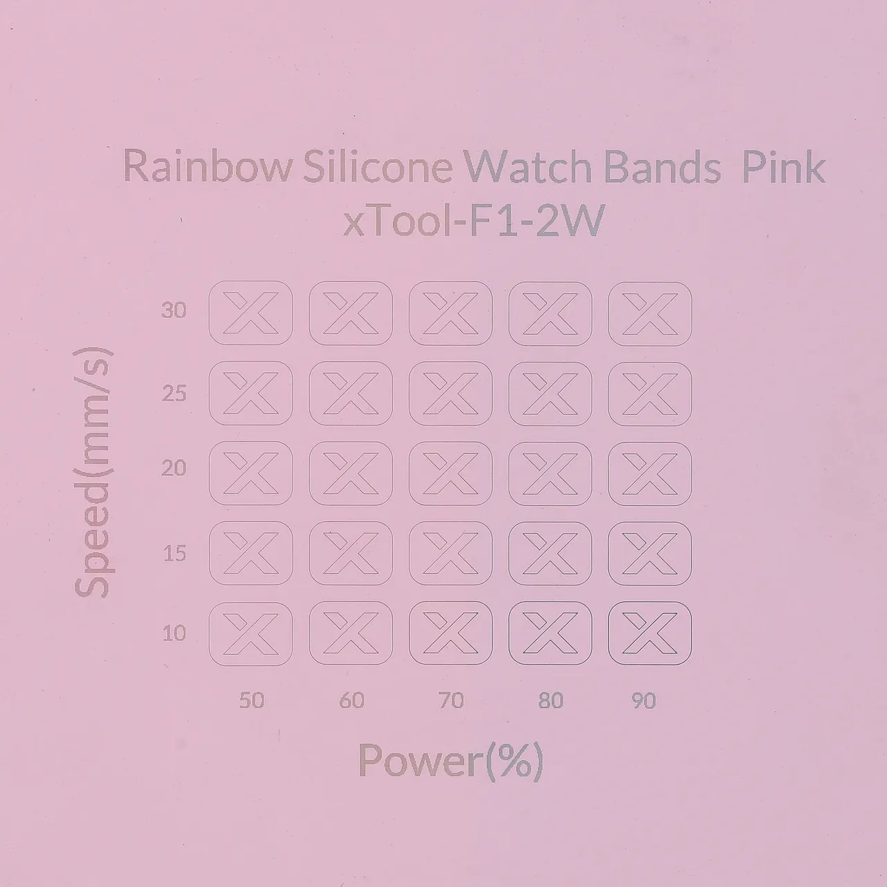 Rainbow Silicone Magnetic Phone Case Pink test grid
