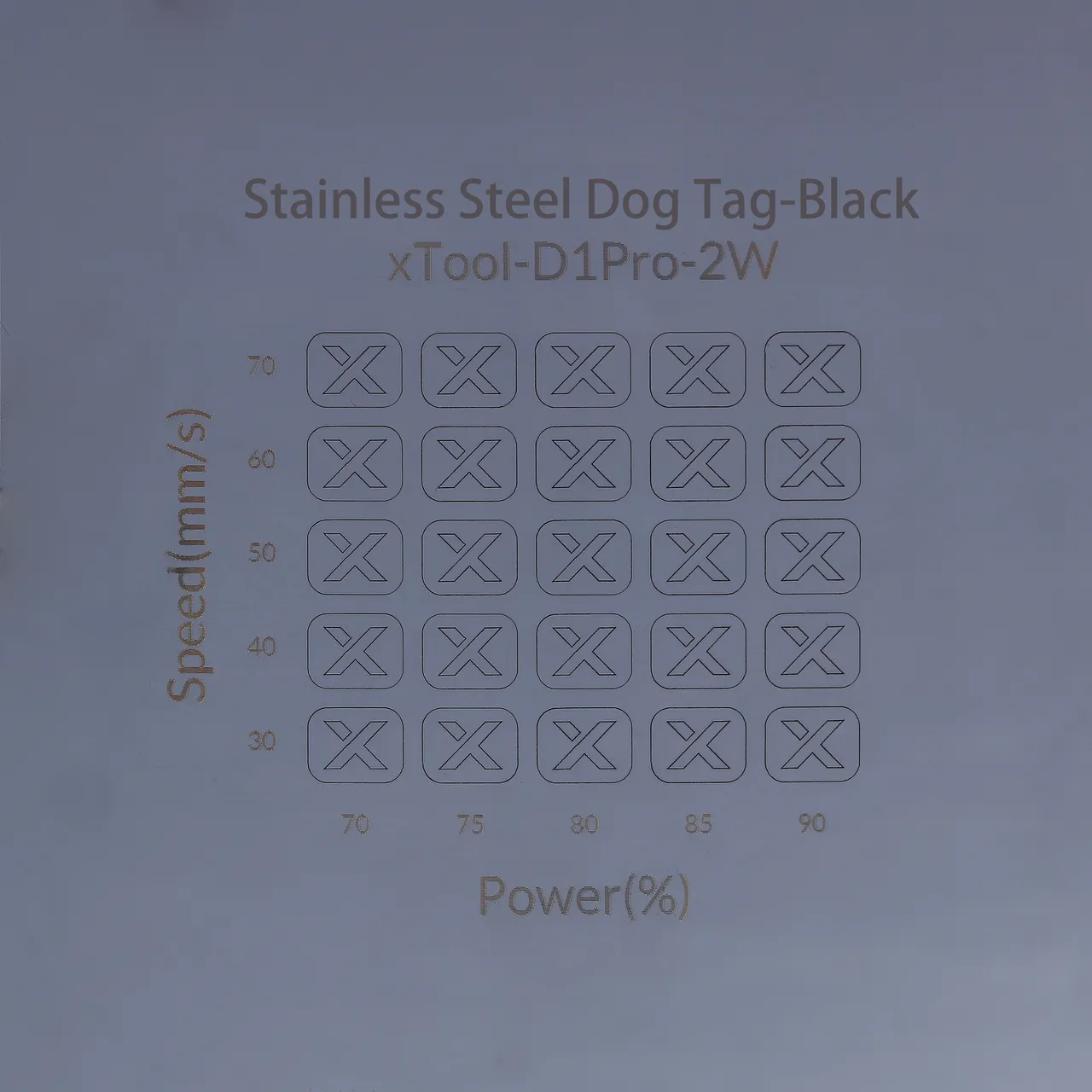 Black Stainless Steel Vertical Bar Necklace test grid