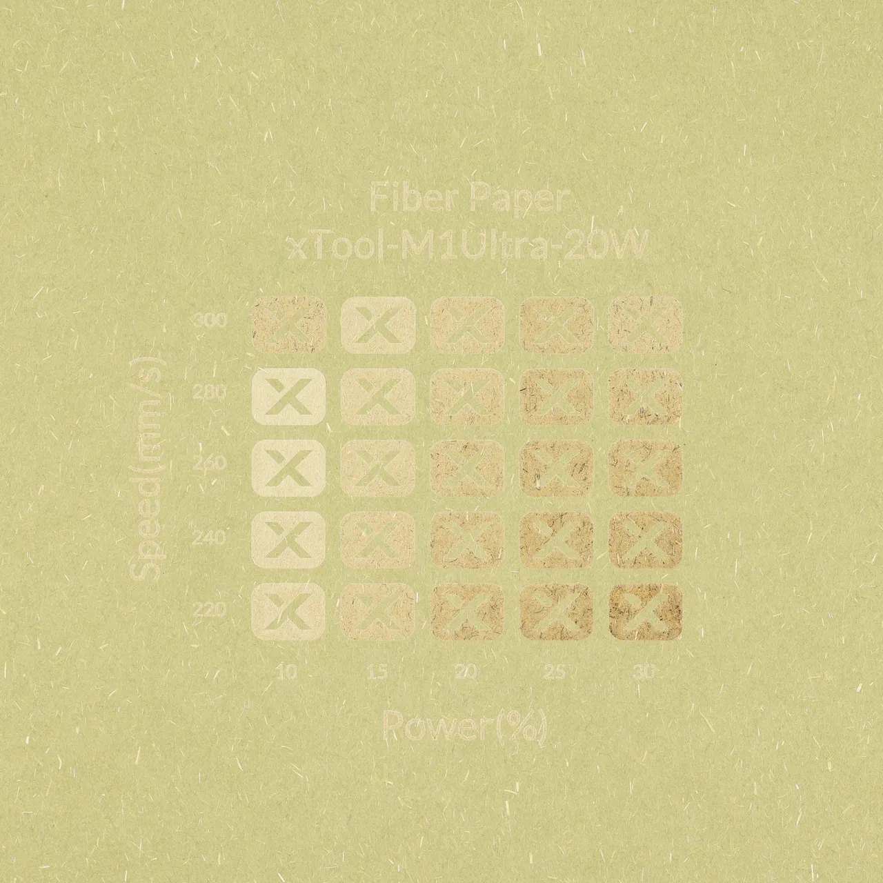 Fiber Paper test grid