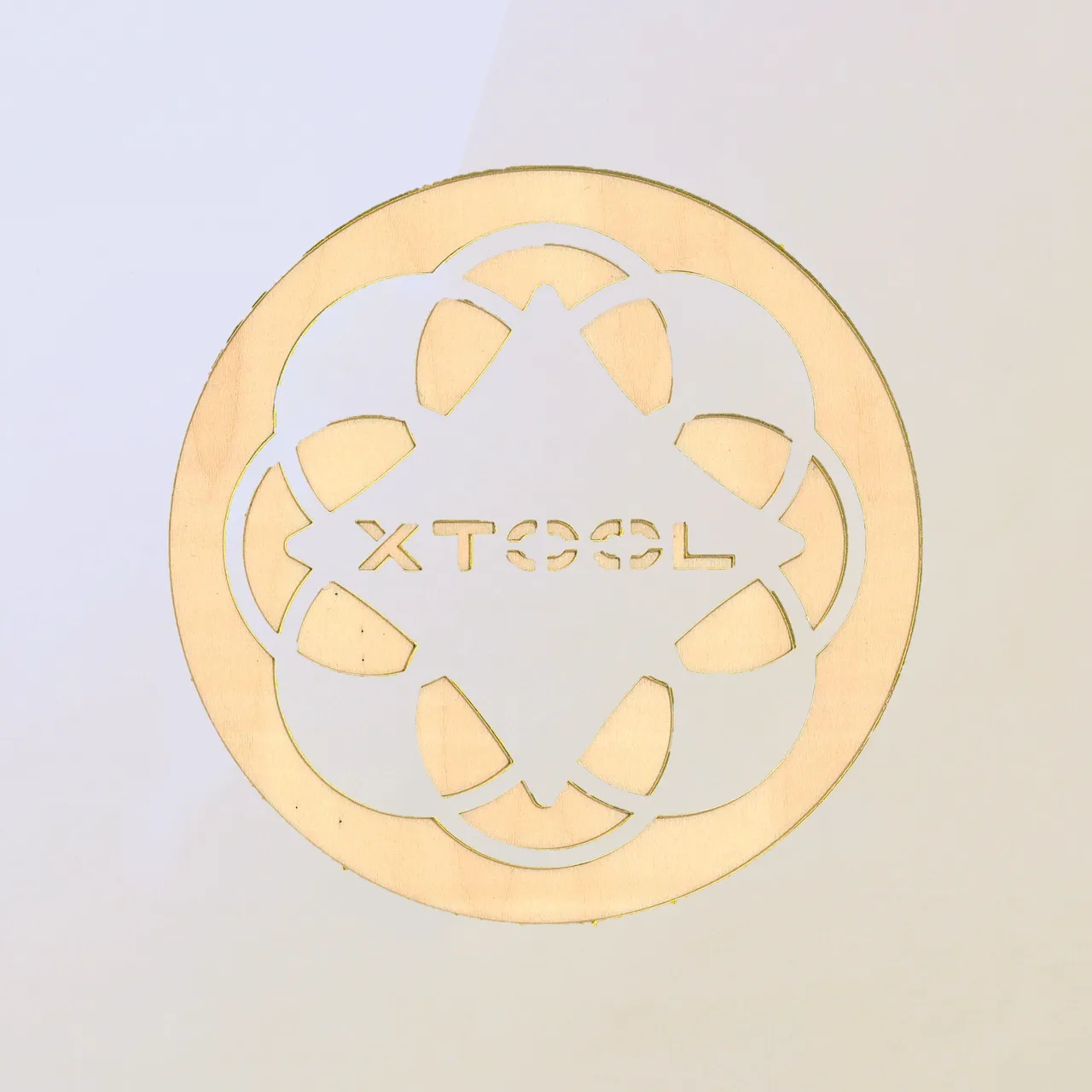 Silver Laser Foil with Plywood