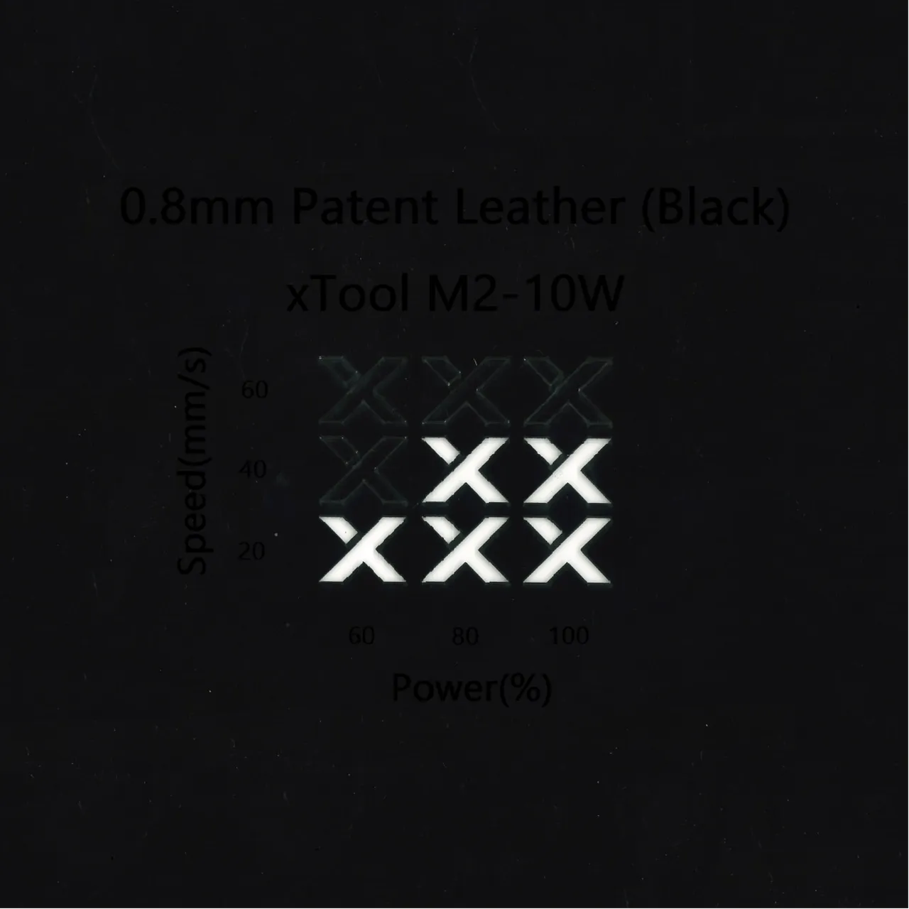 0.8mm Patent Leather (Black)