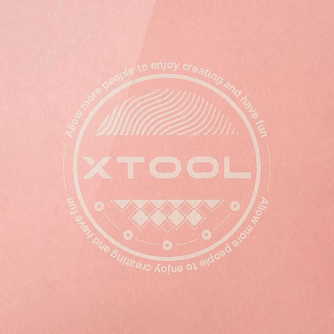Rose Gold Metal Business Cards test grid