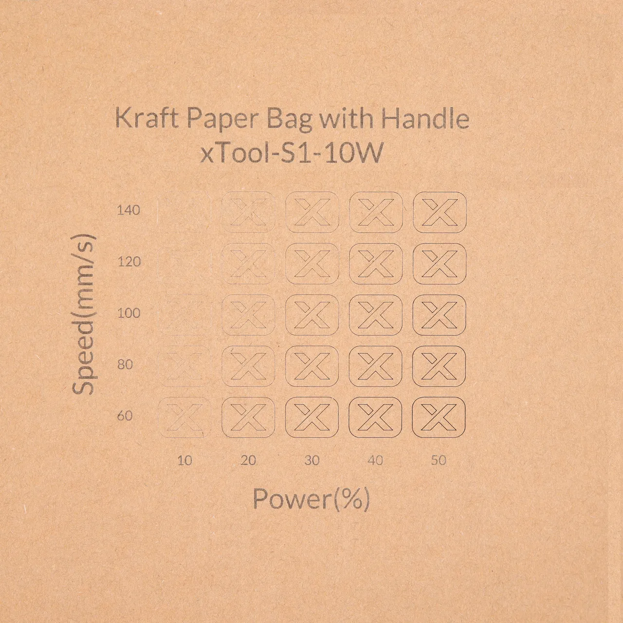 Kraft Paper-7oz(250g) test grid