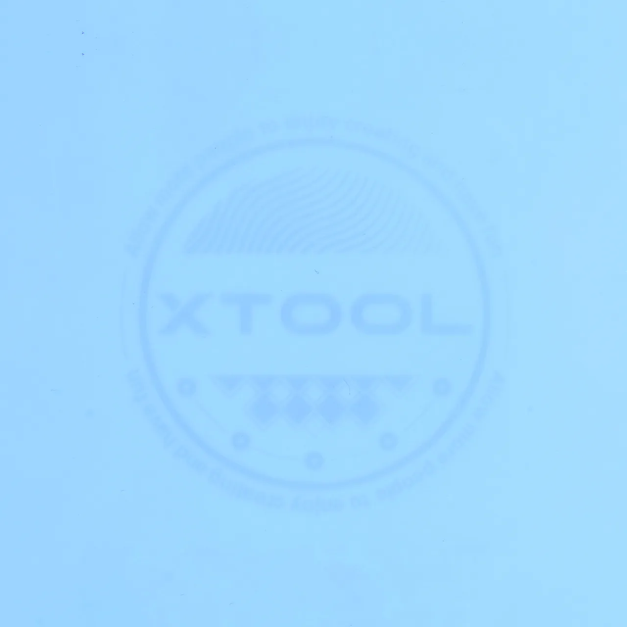 1/8"(3mm) Pastel Blue Acrylic test grid