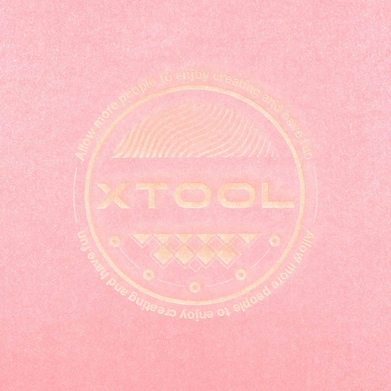 Pink Shimmer Paper-7oz(250g) test grid