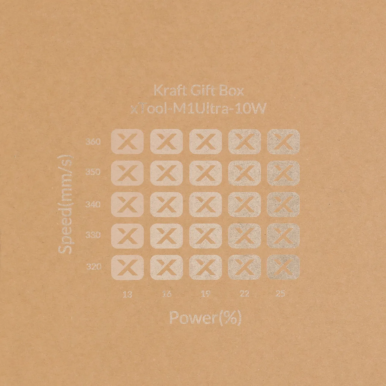 Kraft Paper-10oz(350g) test grid
