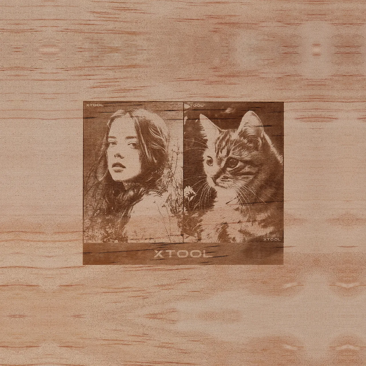 1/4"(6mm) Pine Ponderosa Plywood test grid