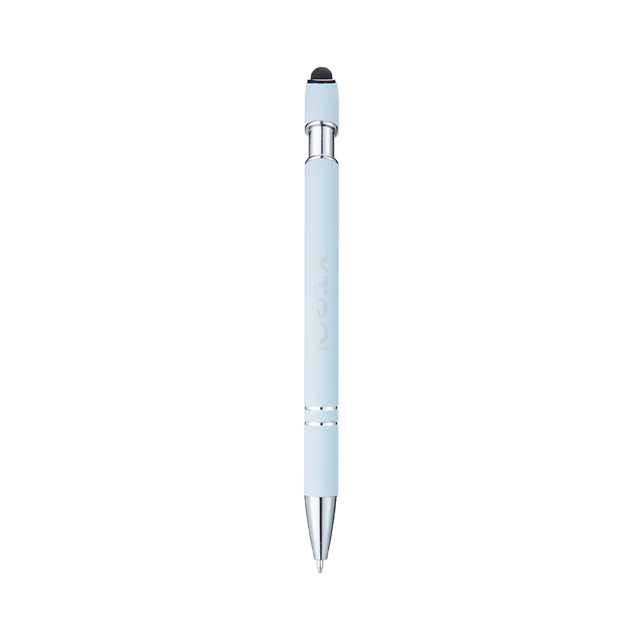 Light Blue Ballpoint Pens with Stylus