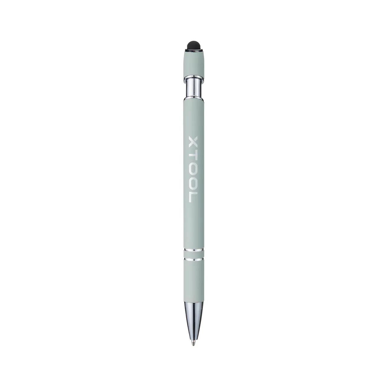 Grey Green Ballpoint Pens with Stylus test grid