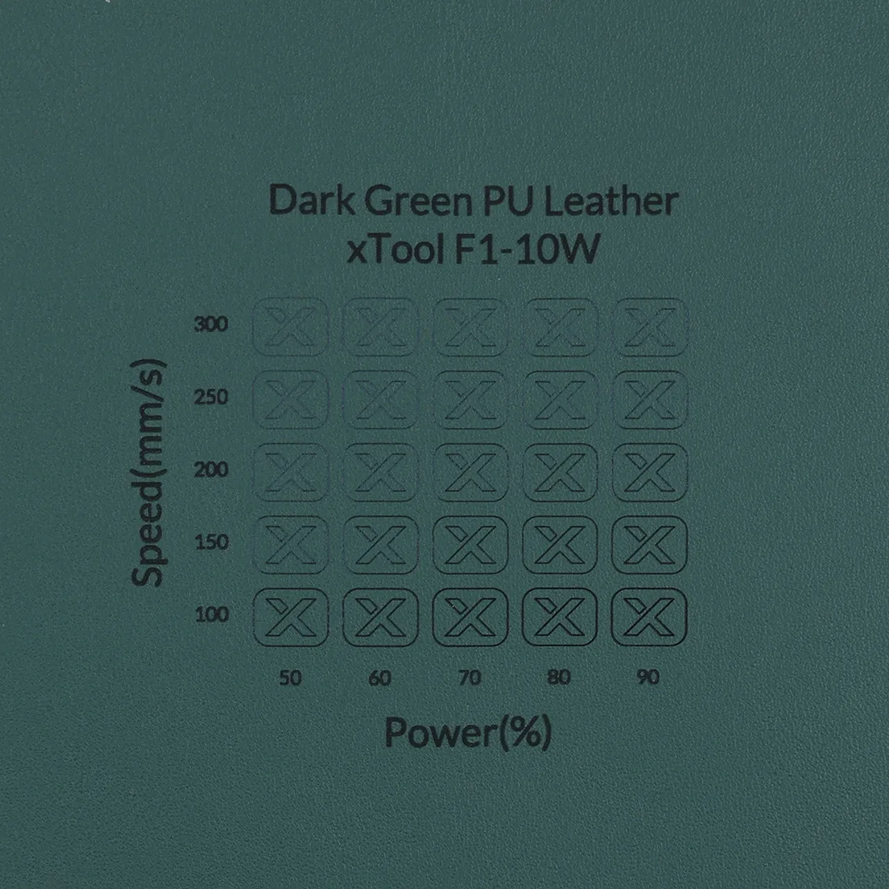 Green PU Leather Keychain for Apple Airtags Holder test grid