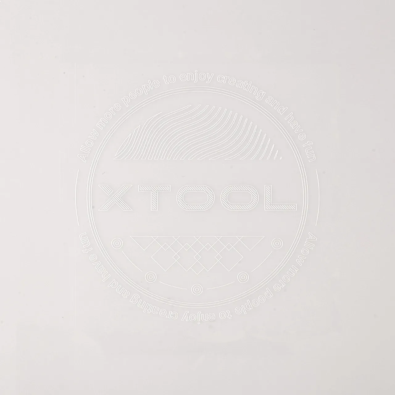 1/8"(3mm) Pastel Gray Acrylic test grid