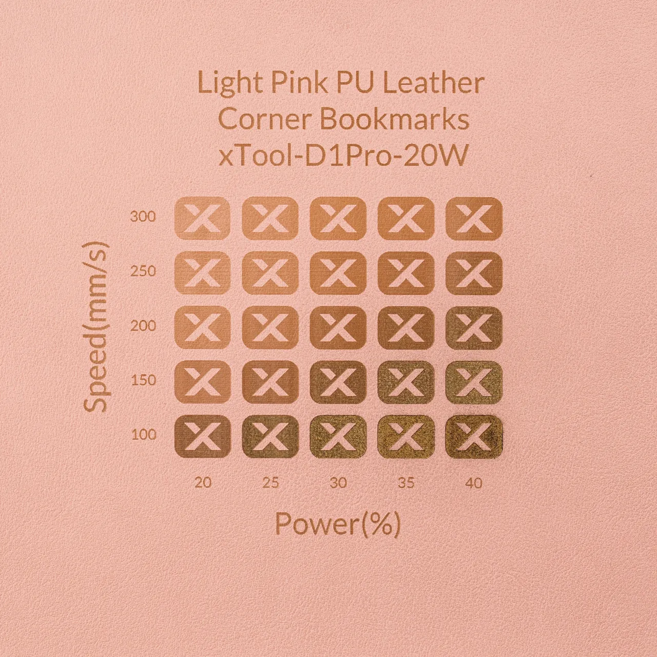 PU Leather Corner Bookmarks_Heart Pale Pink test grid