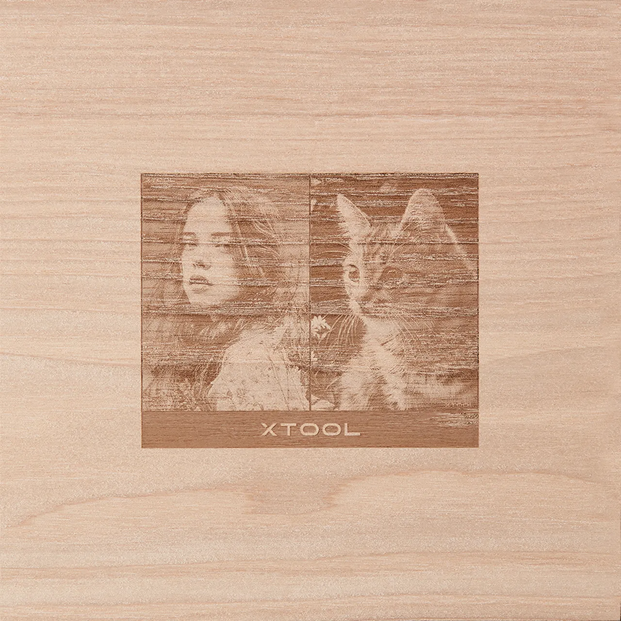 1/8"(3mm) Ash Plywood test grid