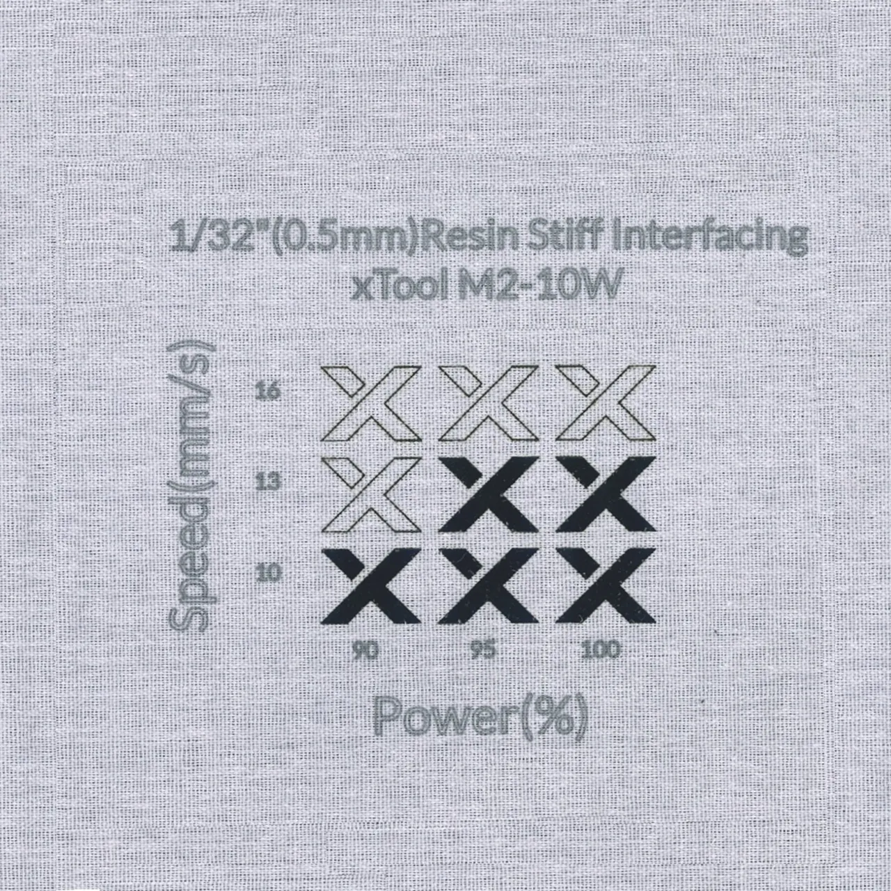 1/32"(0.5mm)Resin Stiff Interfacing